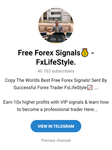Trading Signals in Telegram