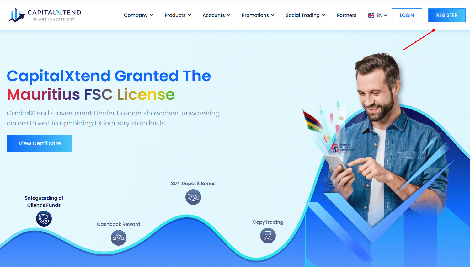 Review of CapitalXtend’s User Account — Registration