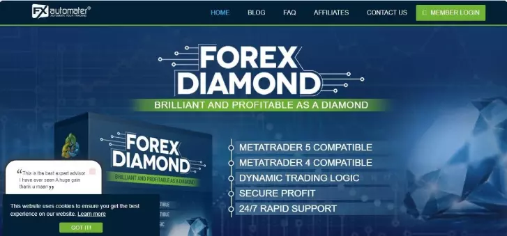 Conseillers experts pour Metatrader 4 - Forex Diamond EA
