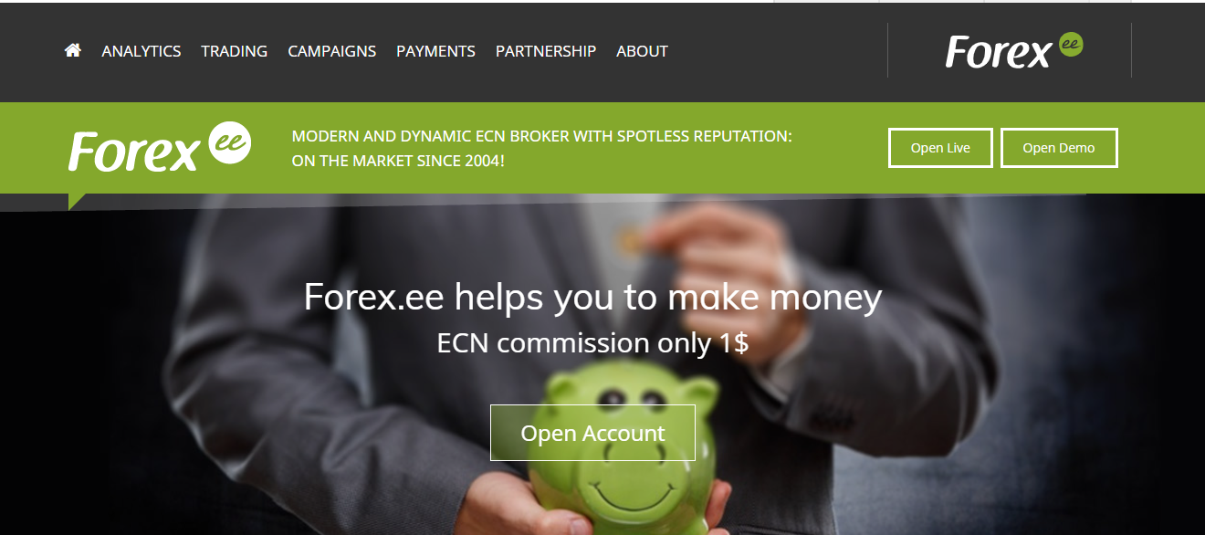 Review of Forex.ee’s User Account — Registration