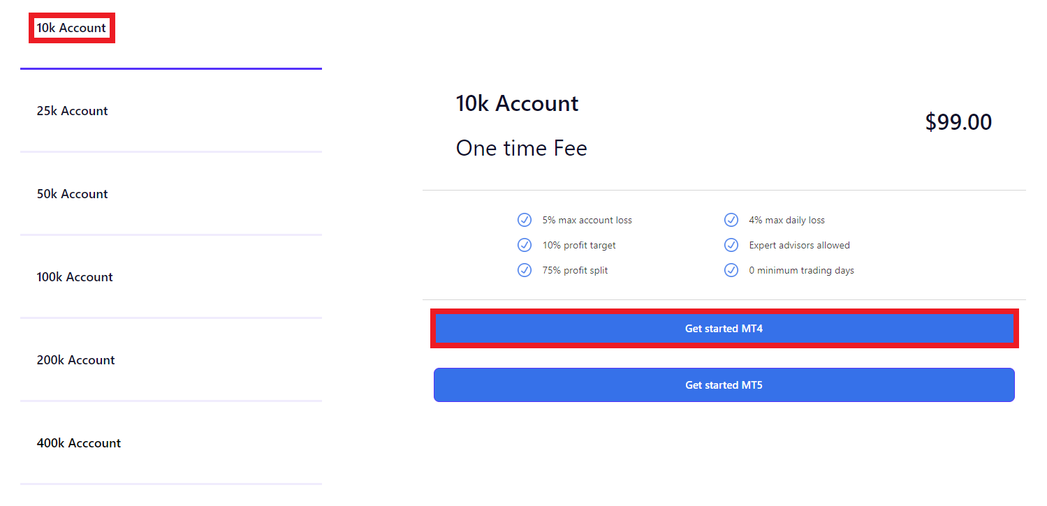 Review of Traddoo’s User Account — Choosing a trading platform