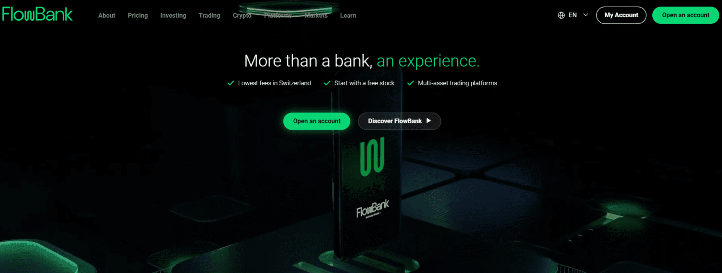 Review of FlowBank’s User Account — Registration