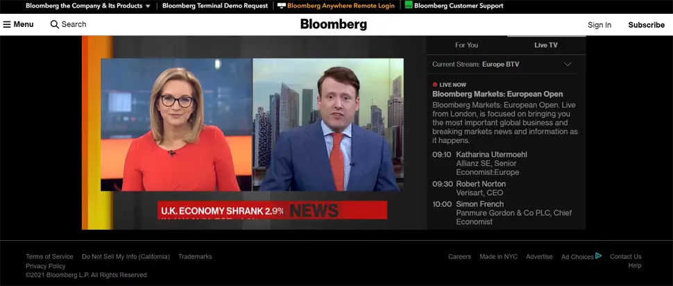 Bloomberg Review - BTV+