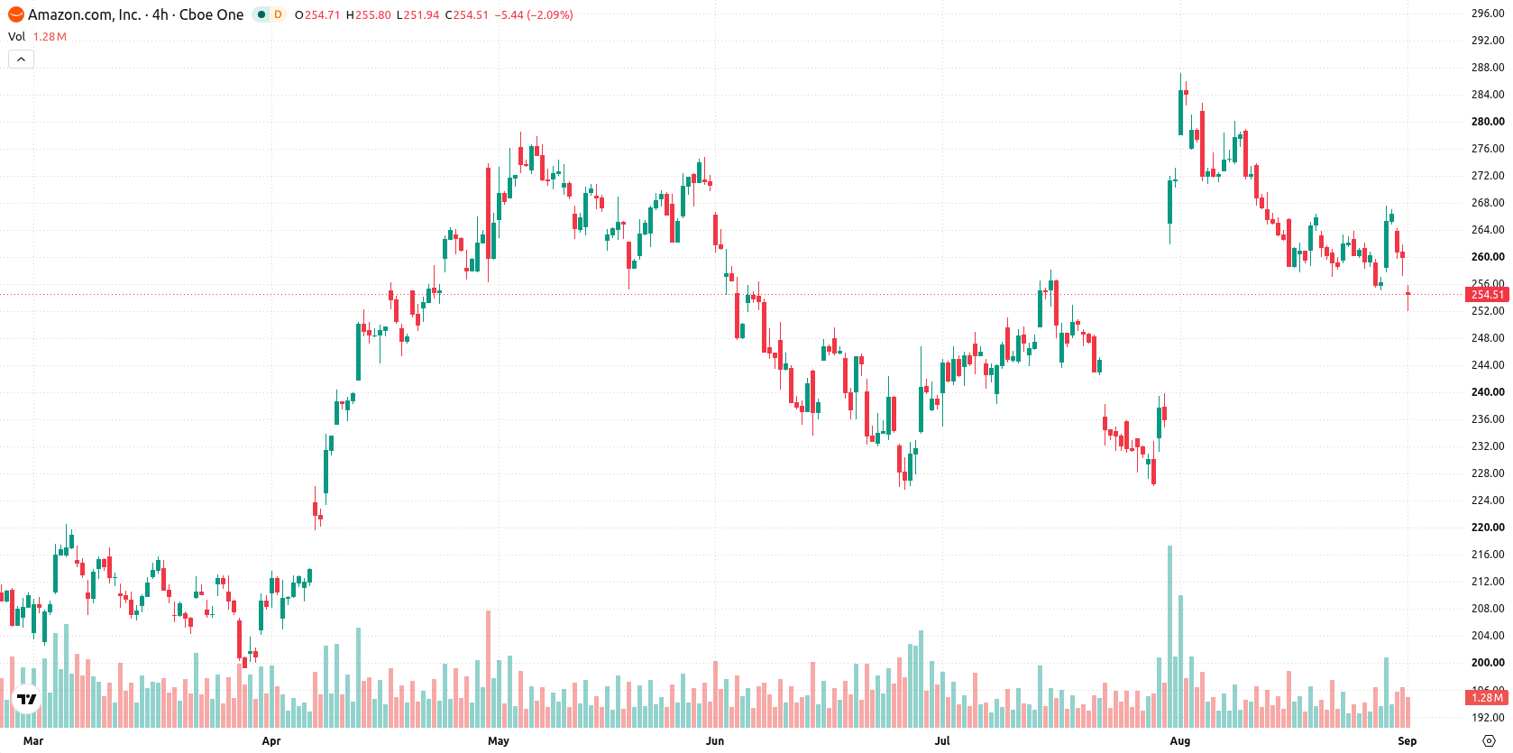Amazon.com Inc asset chart