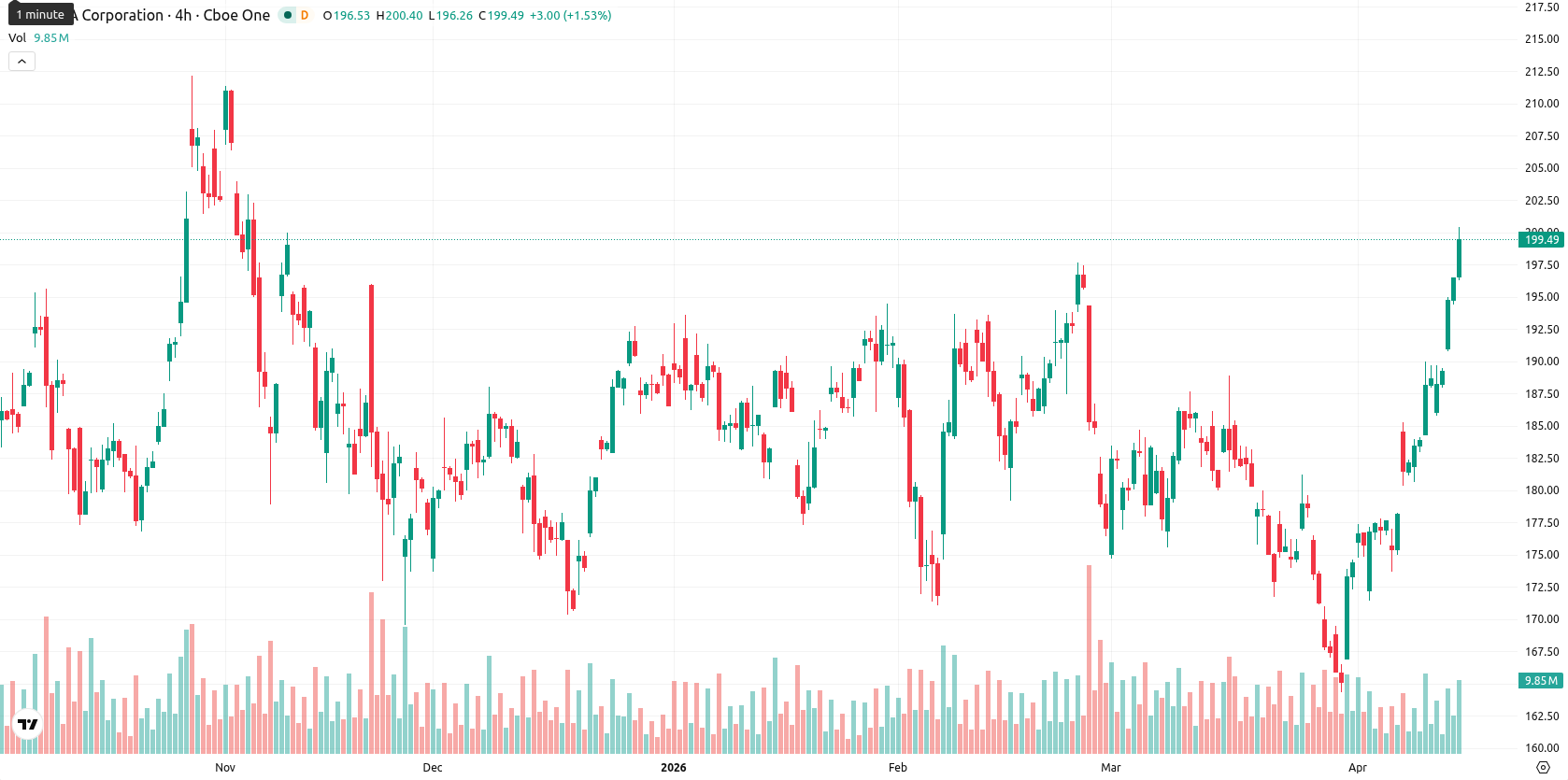 Nvidia Corp asset chart