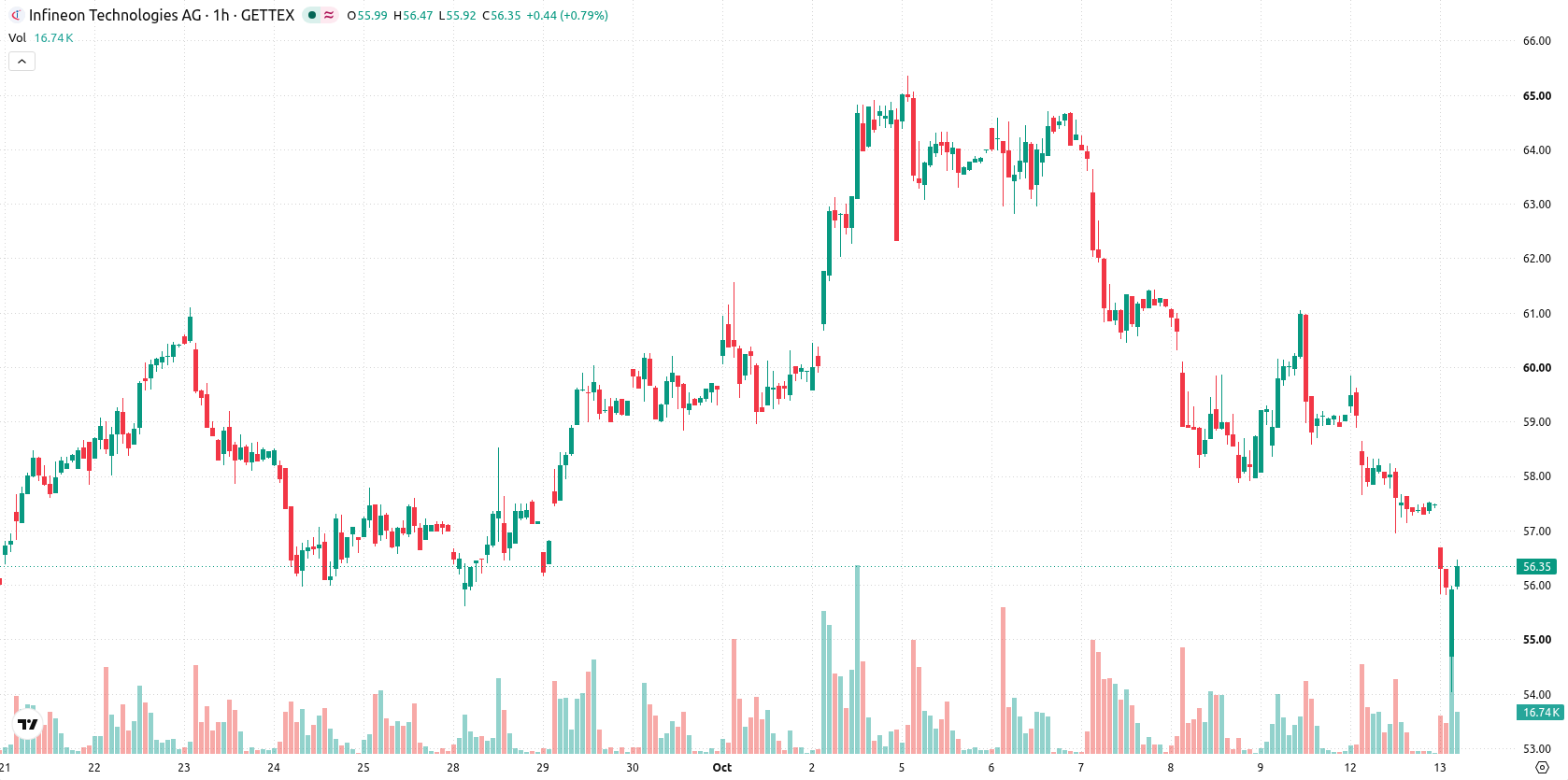 Infineon Technologies AG asset chart
