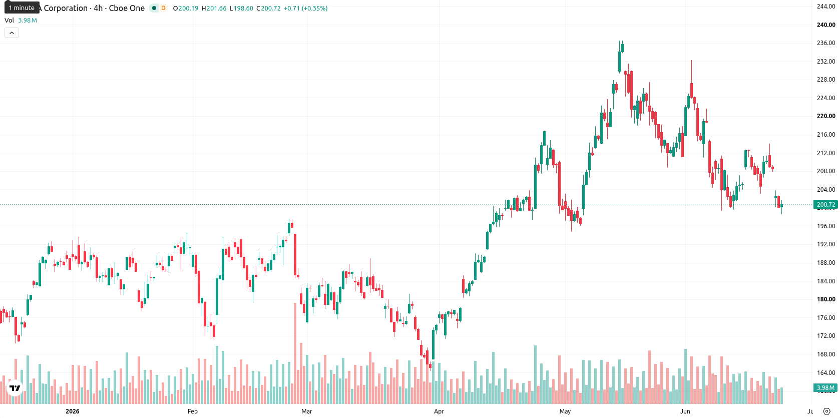 Nvidia Corp asset chart