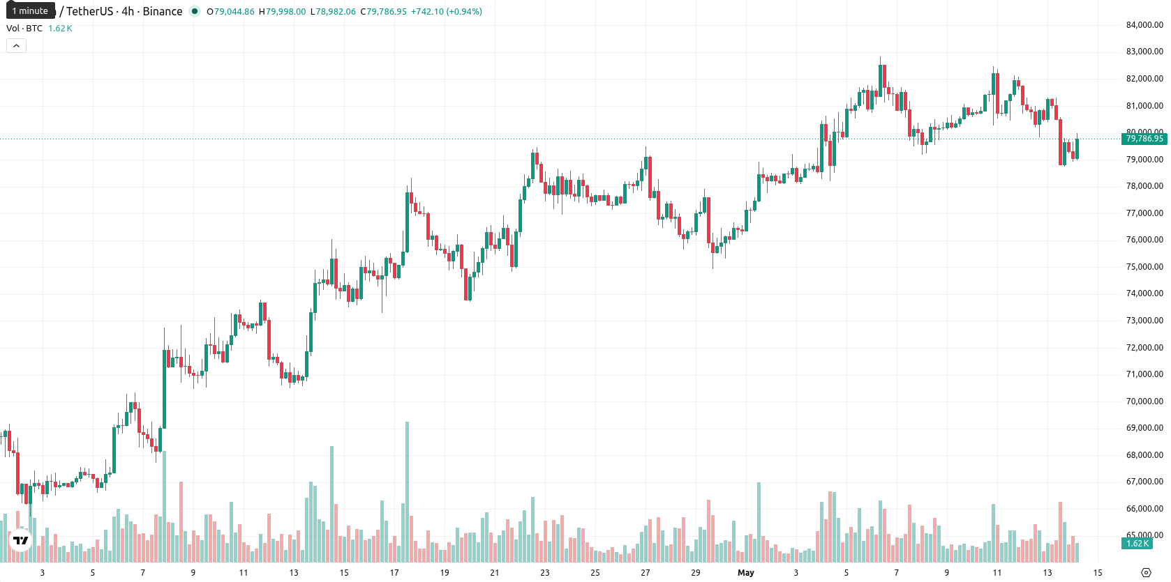 Bitcoin asset chart