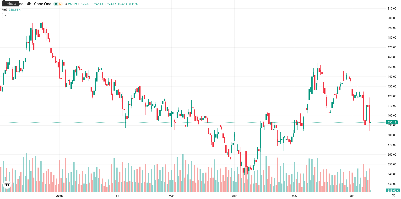 Tesla Inc. asset chart