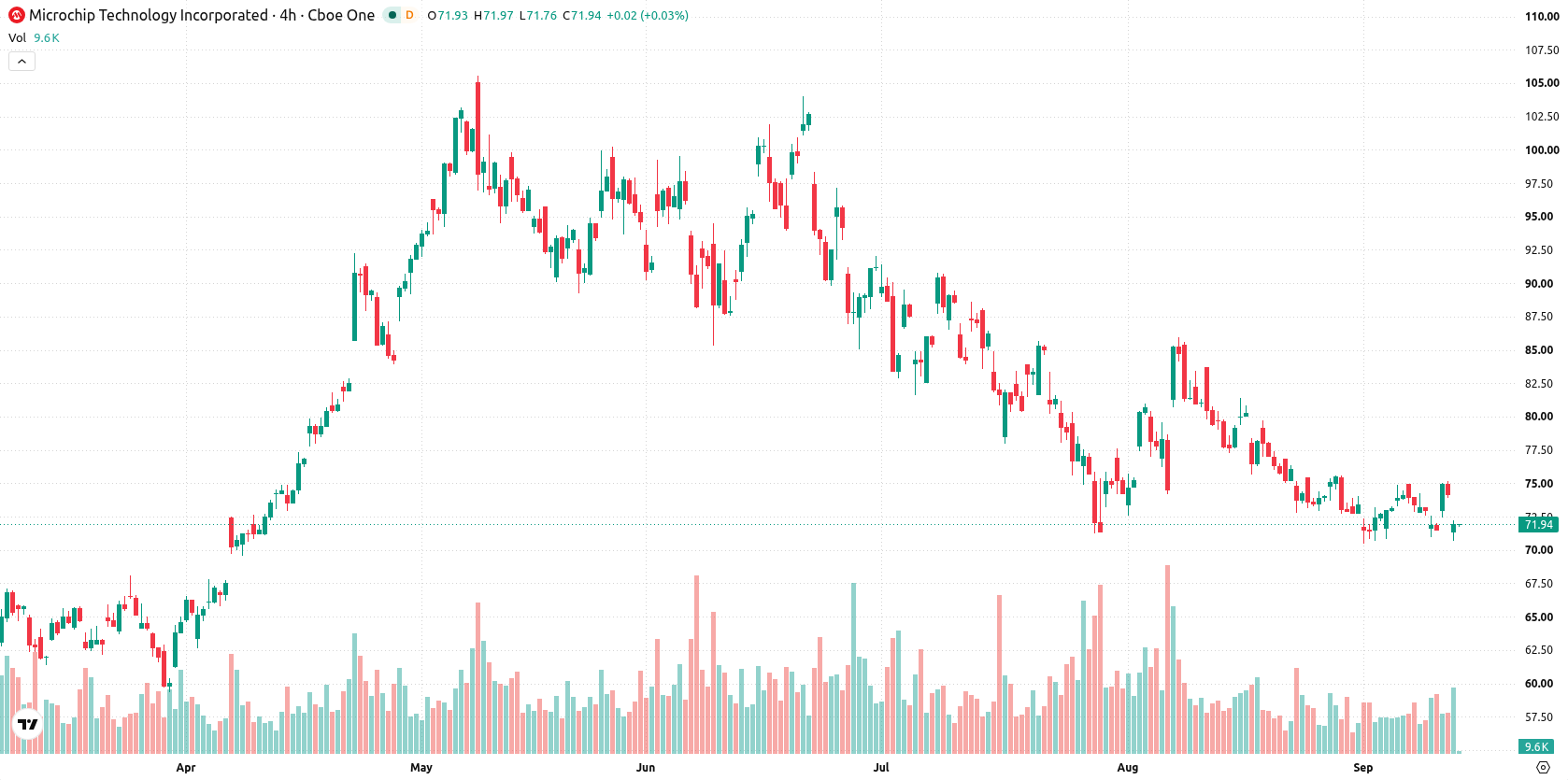 Microchip Technology Inc asset chart