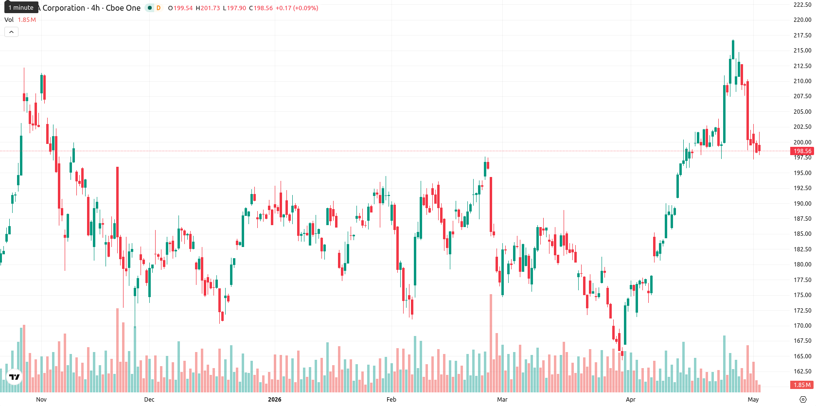 Nvidia Corp asset chart