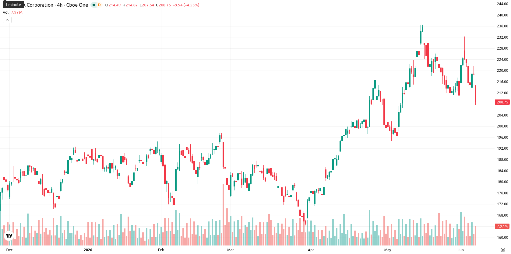 Nvidia Corp asset chart