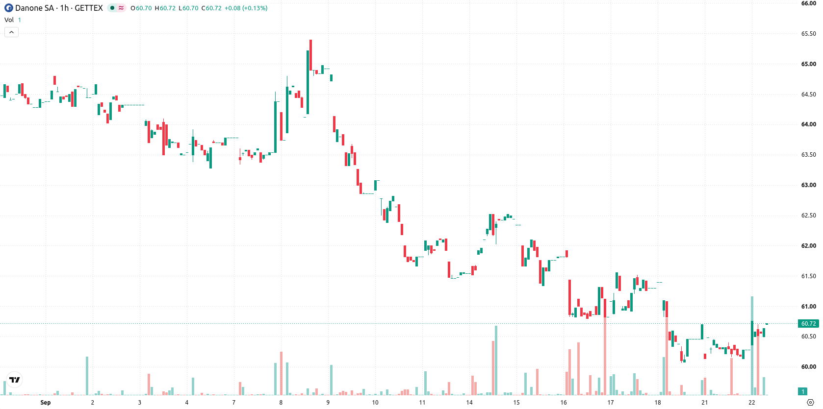 Danone S.A. asset chart