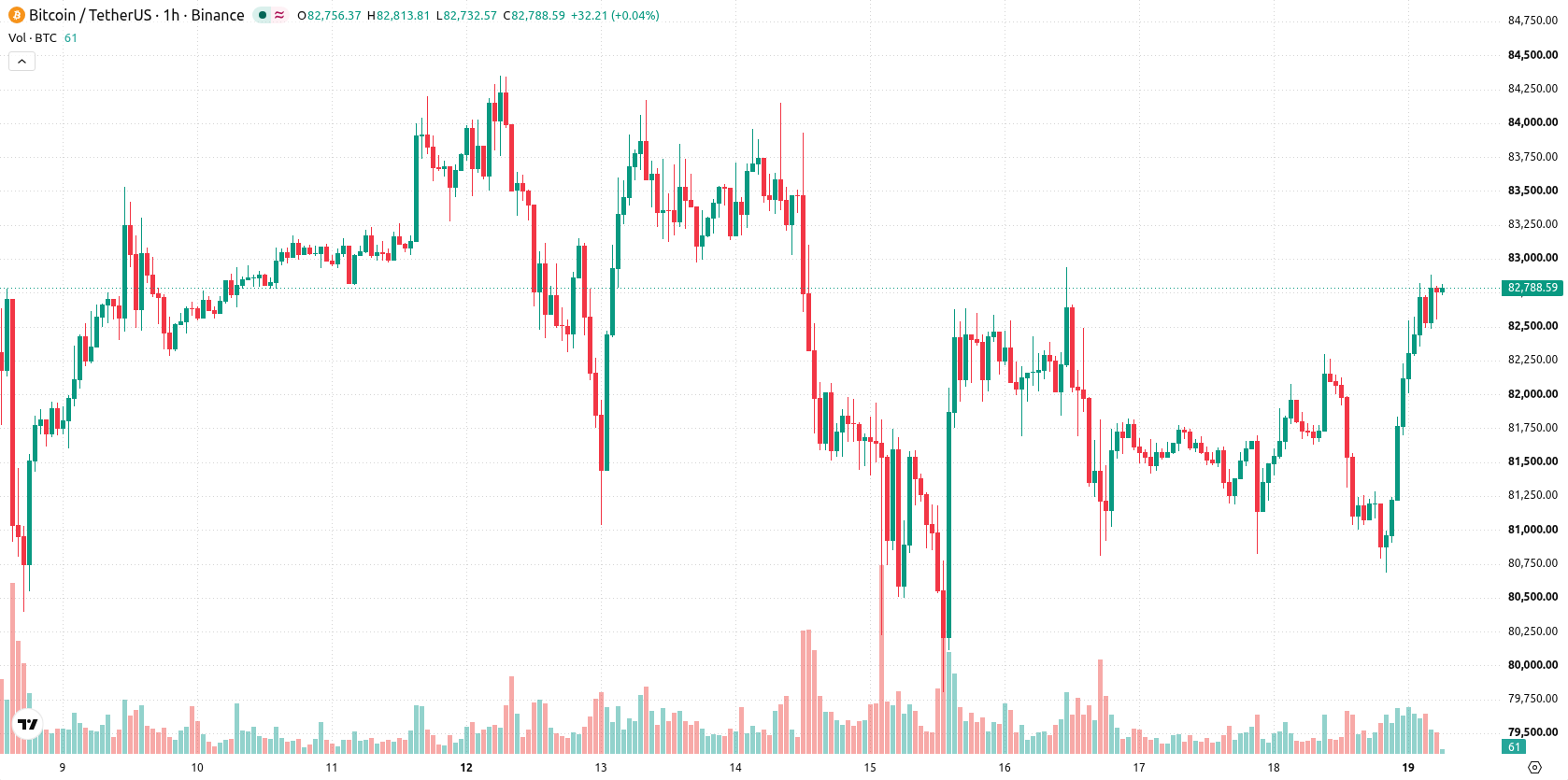 Bitcoin asset chart