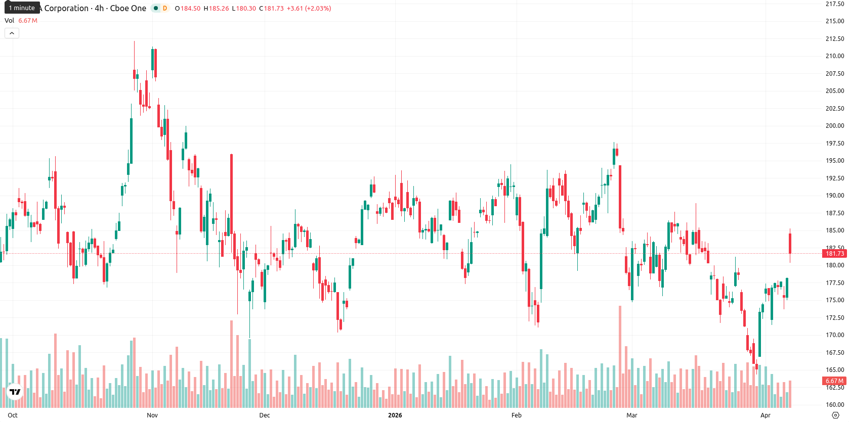 Nvidia Corp asset chart