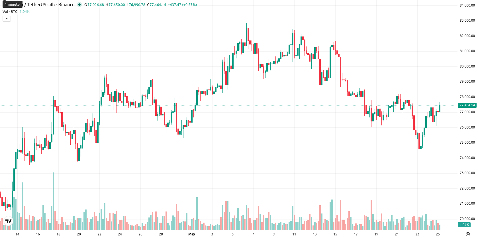 Bitcoin asset chart