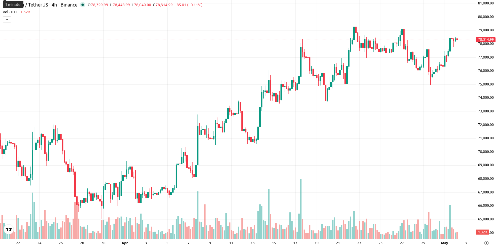 Bitcoin asset chart