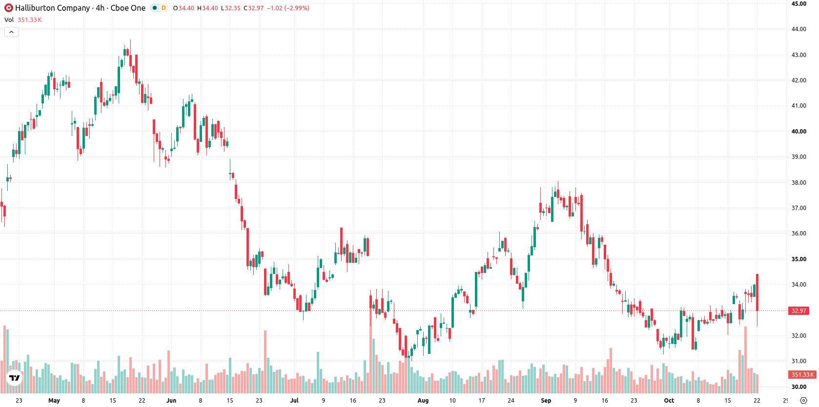 Halliburton Company asset chart
