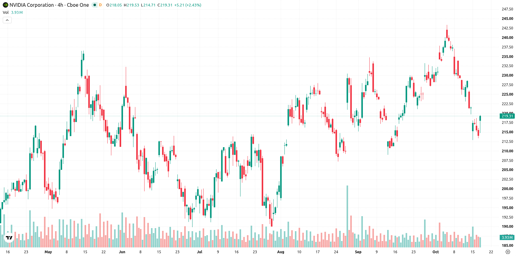 Nvidia Corp asset chart