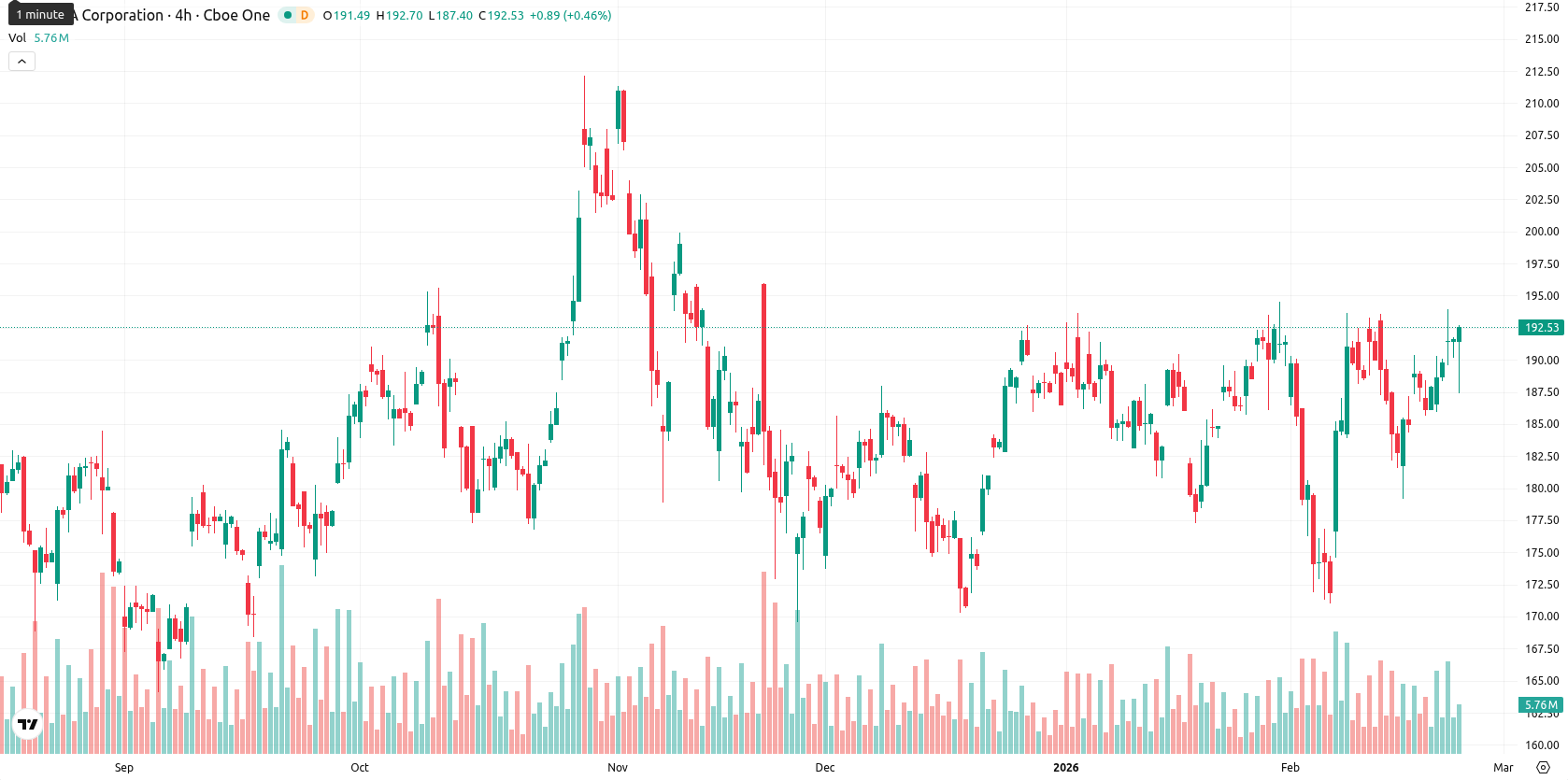 Nvidia Corp asset chart