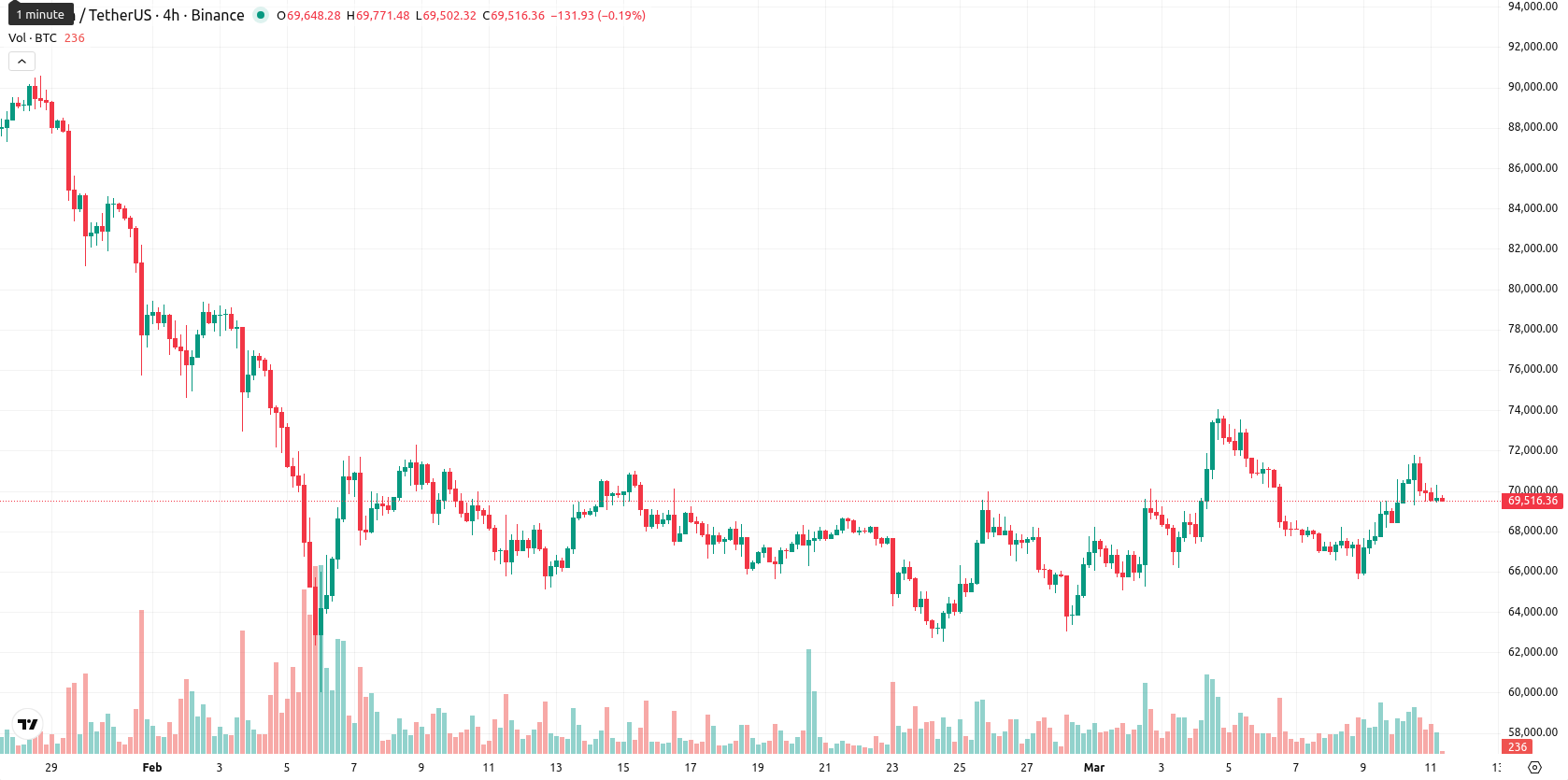 Bitcoin asset chart