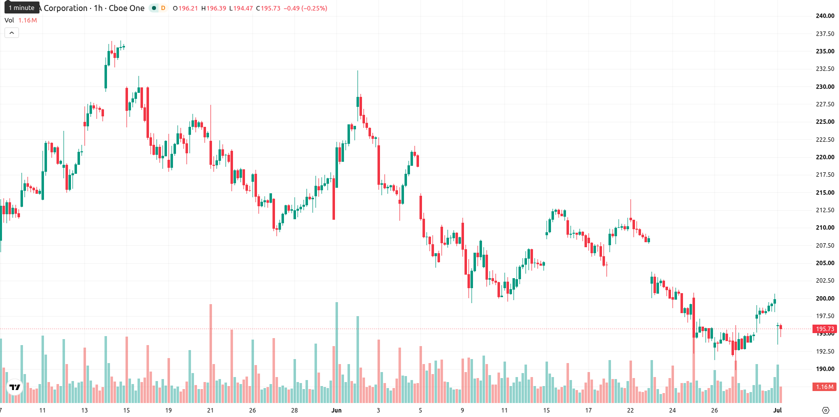 Nvidia Corp asset chart