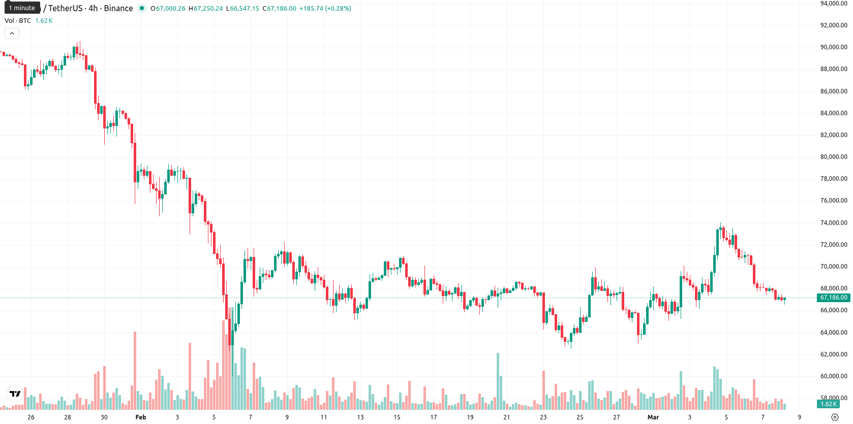 Bitcoin asset chart