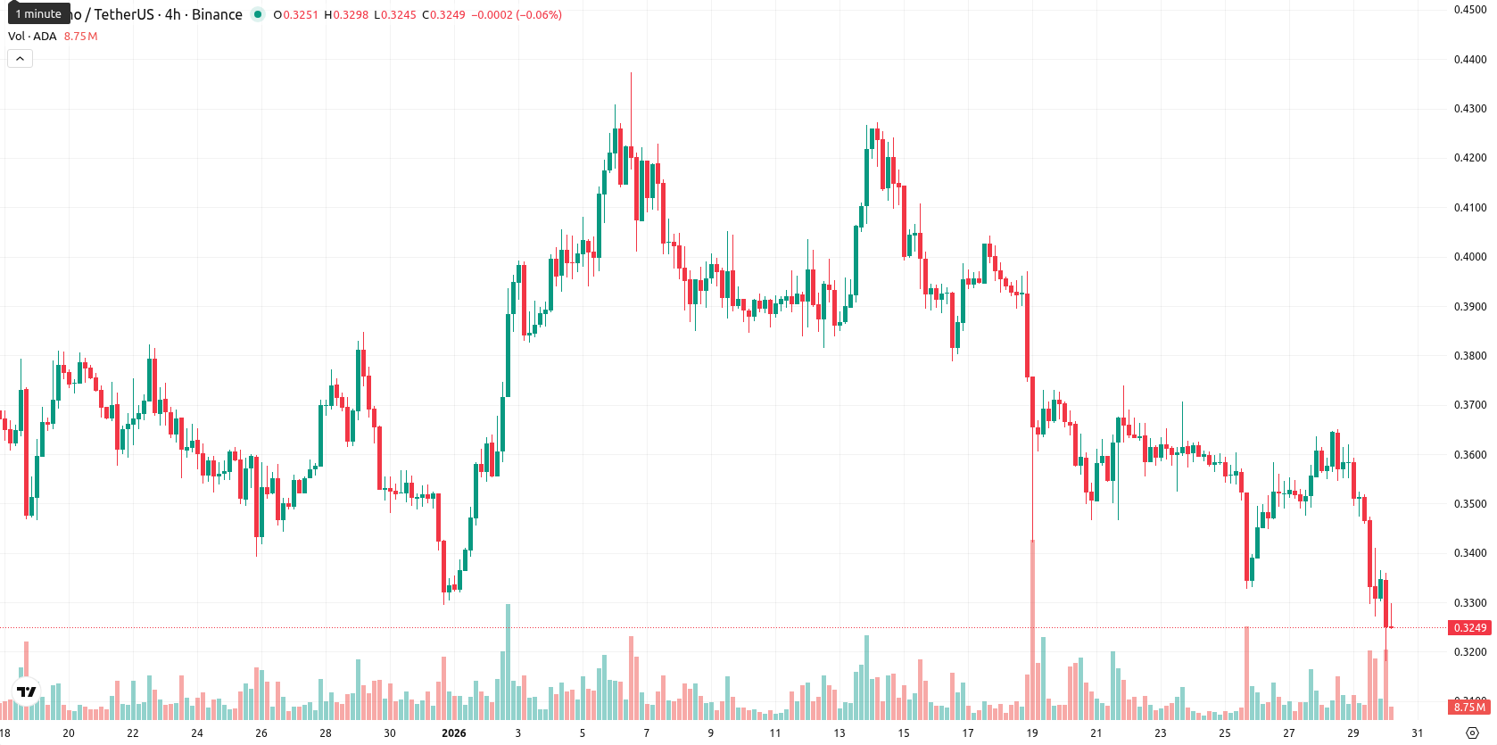 Cardano asset chart