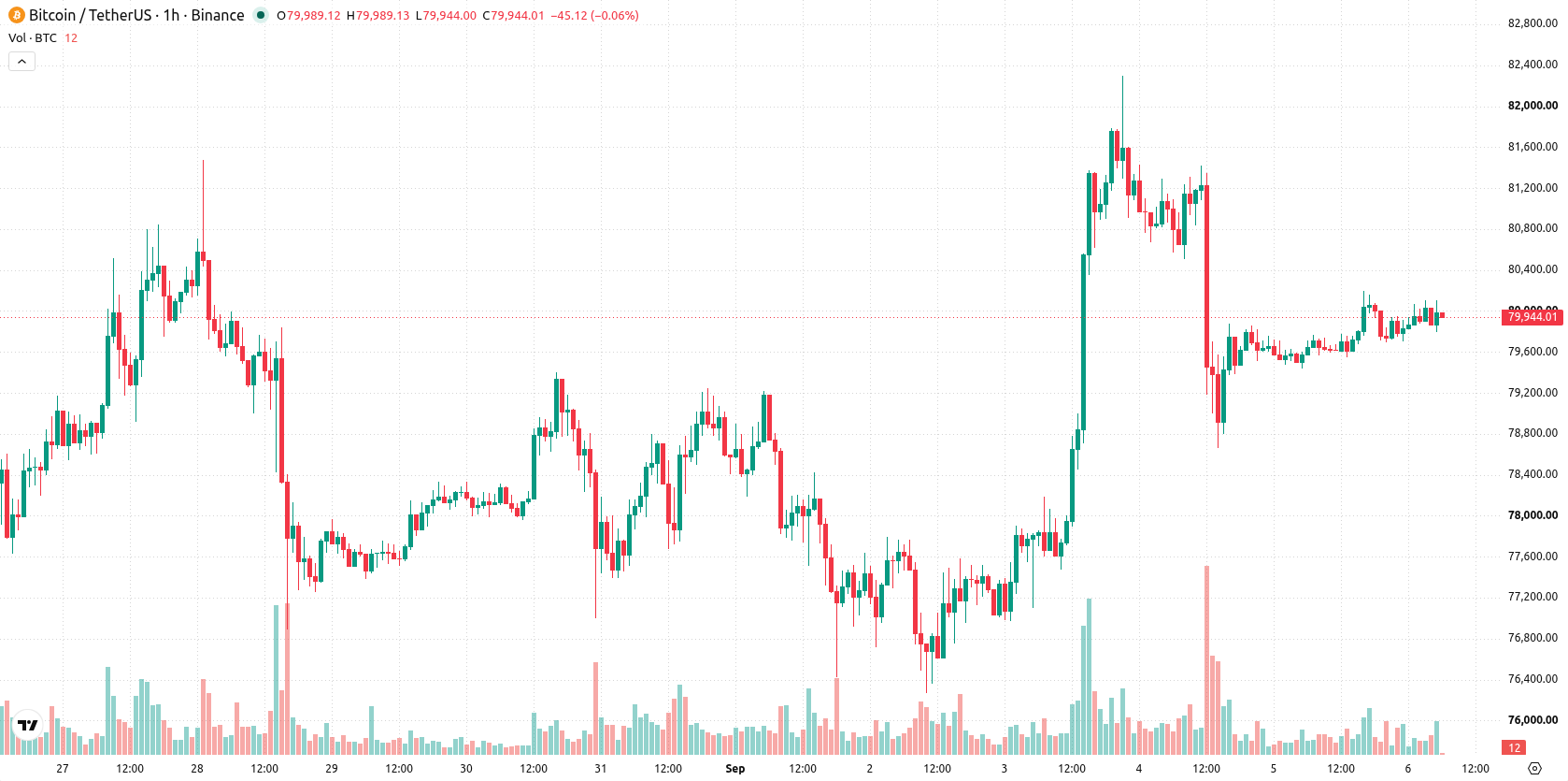 Bitcoin asset chart