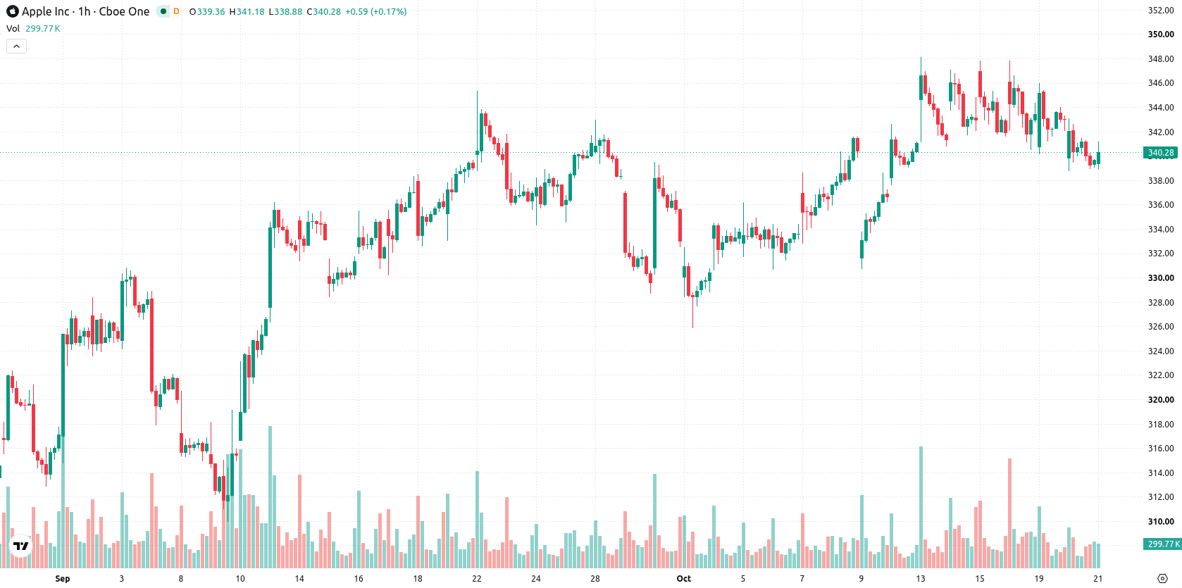 Apple Inc. asset chart