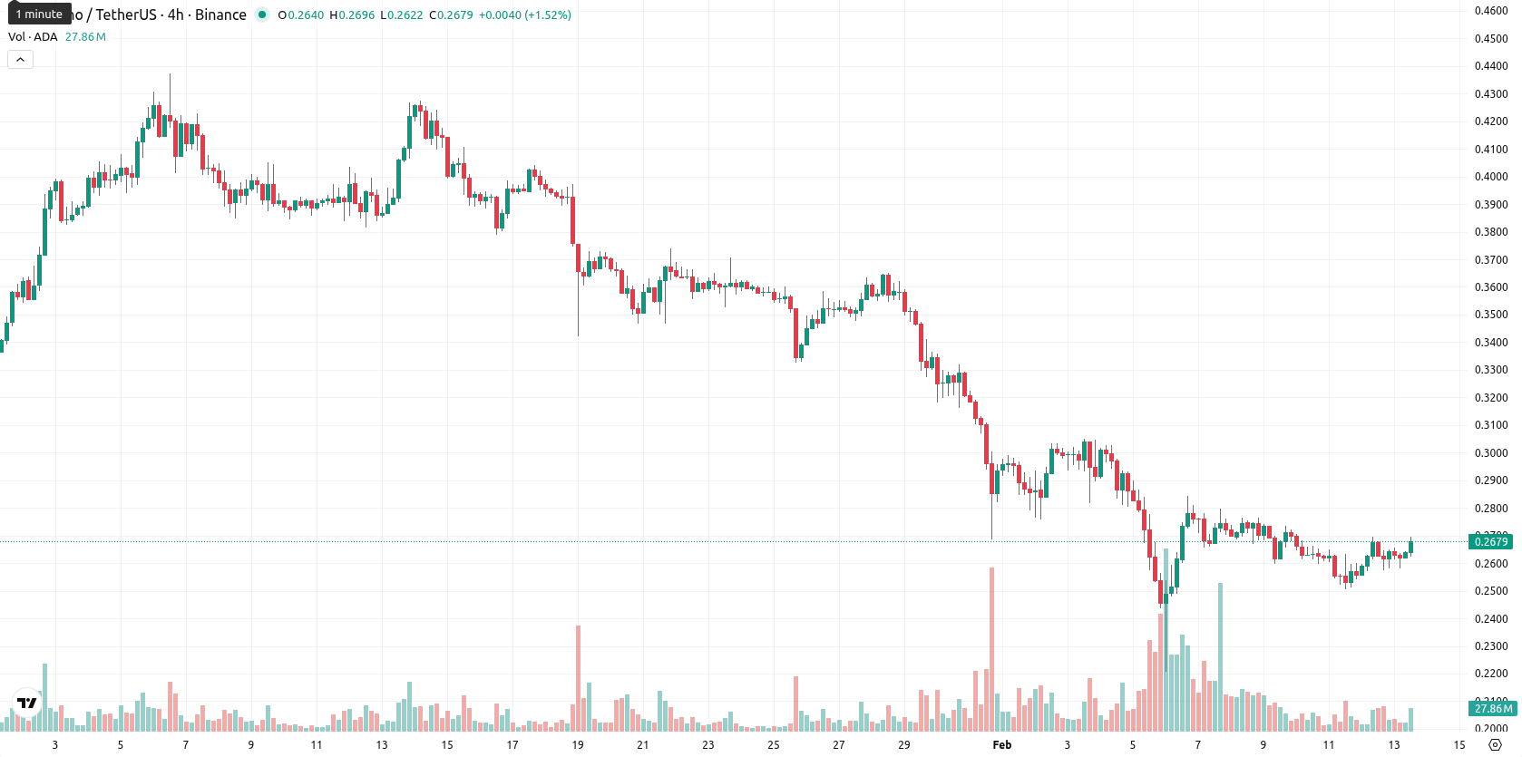 Cardano asset chart