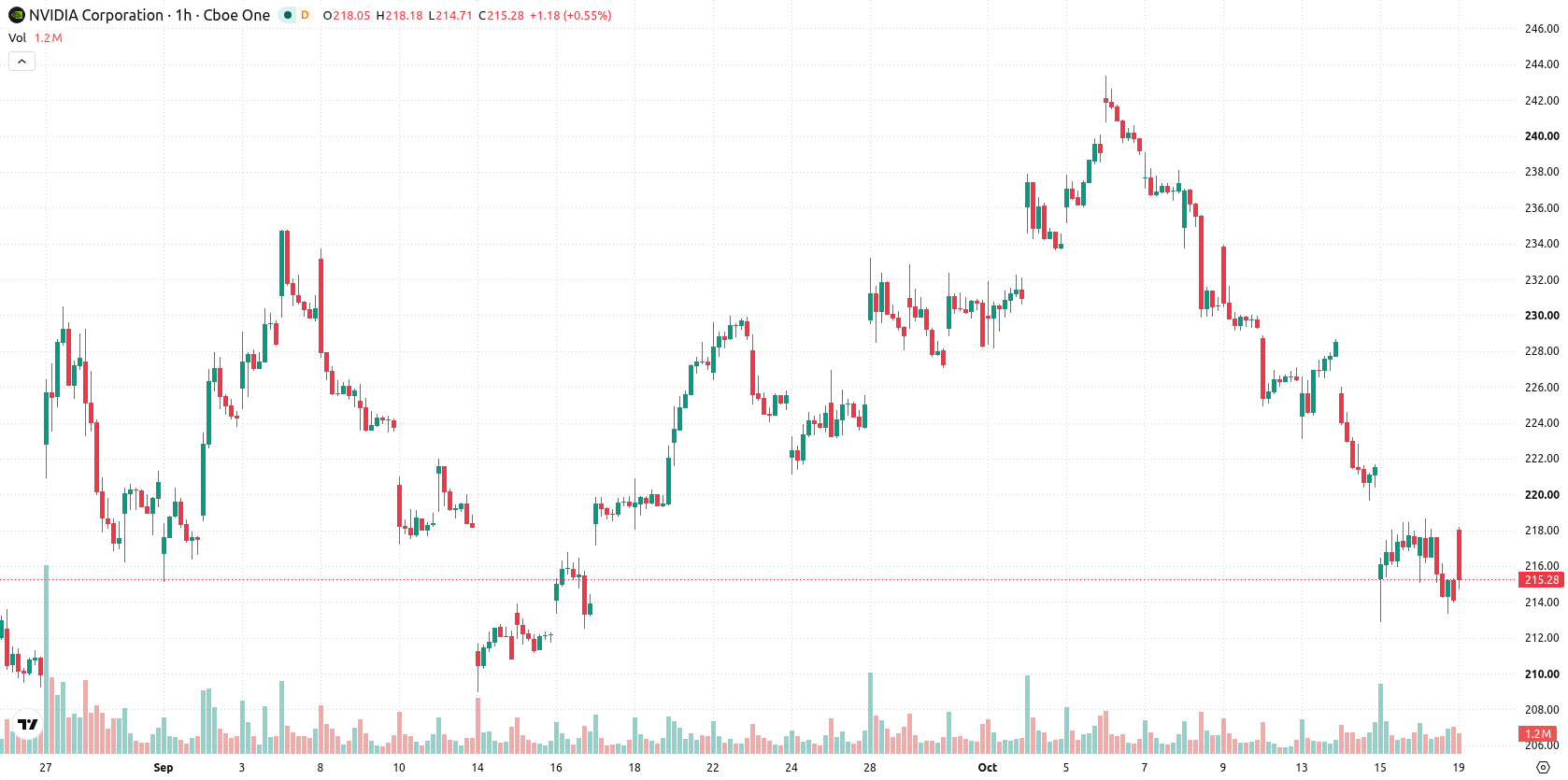 Nvidia Corp asset chart