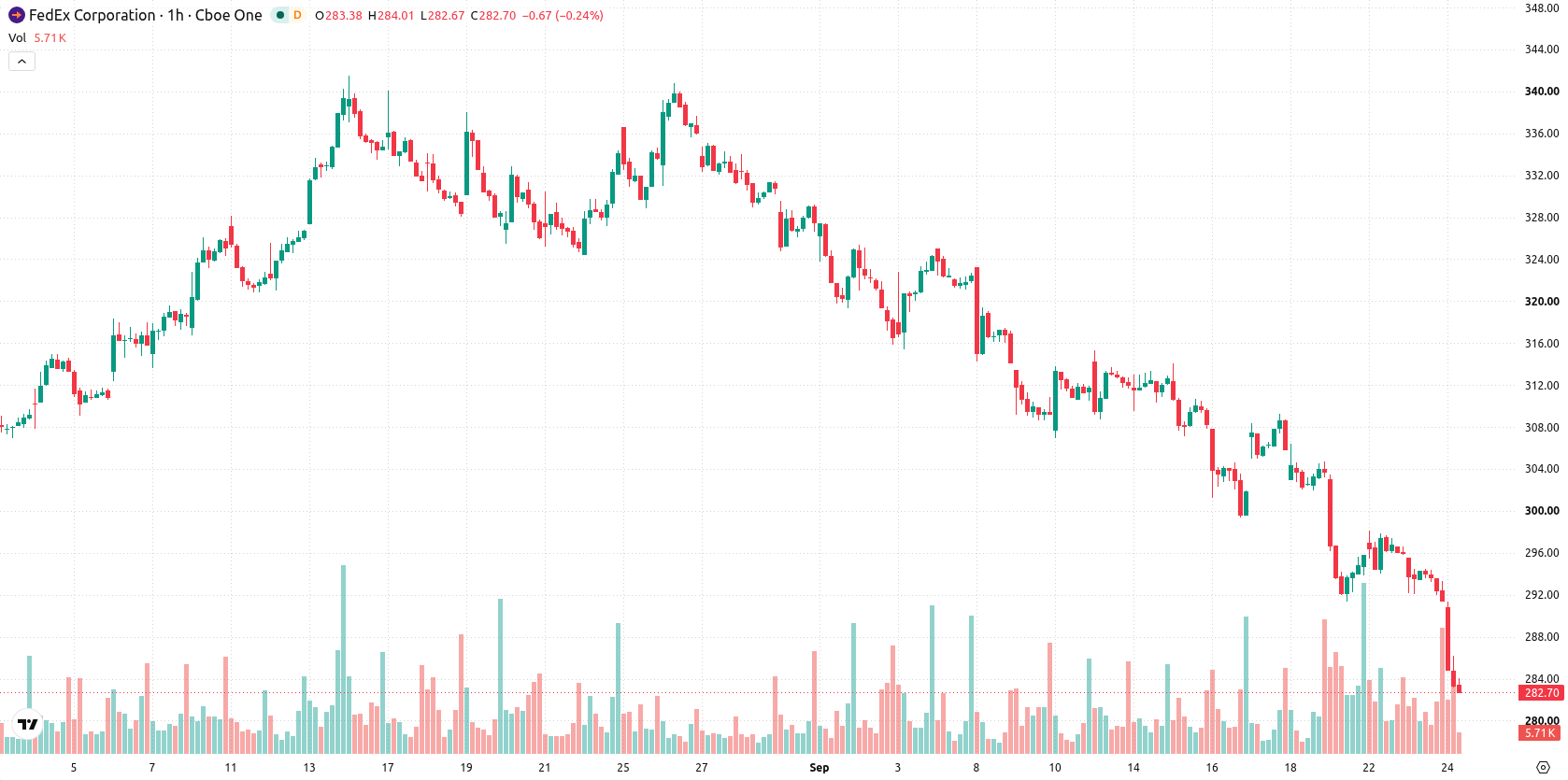 FedEx Corporation asset chart