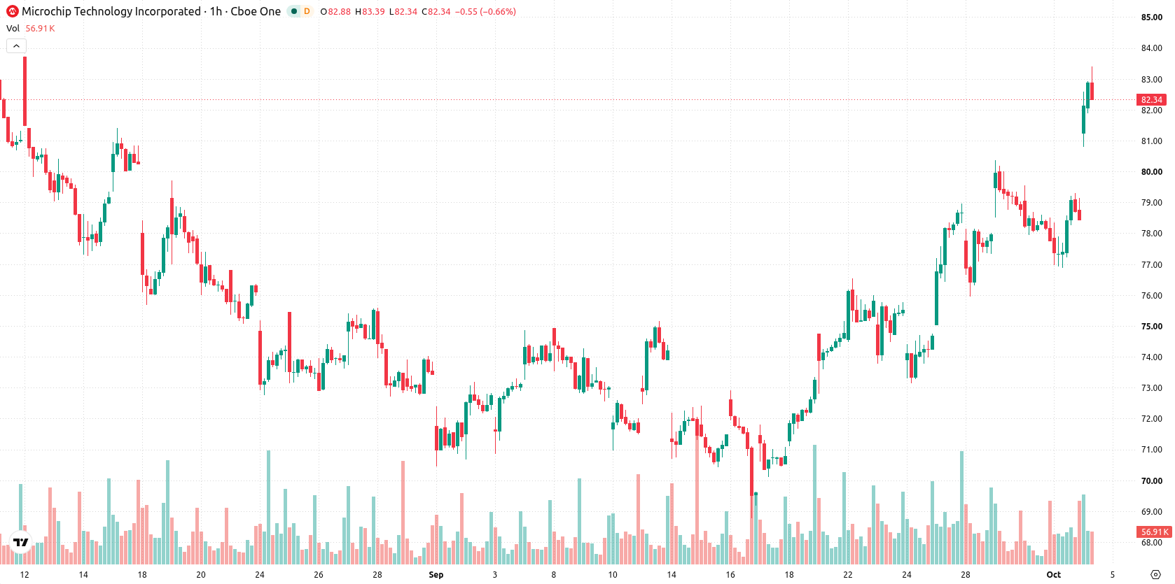 Microchip Technology Inc asset chart