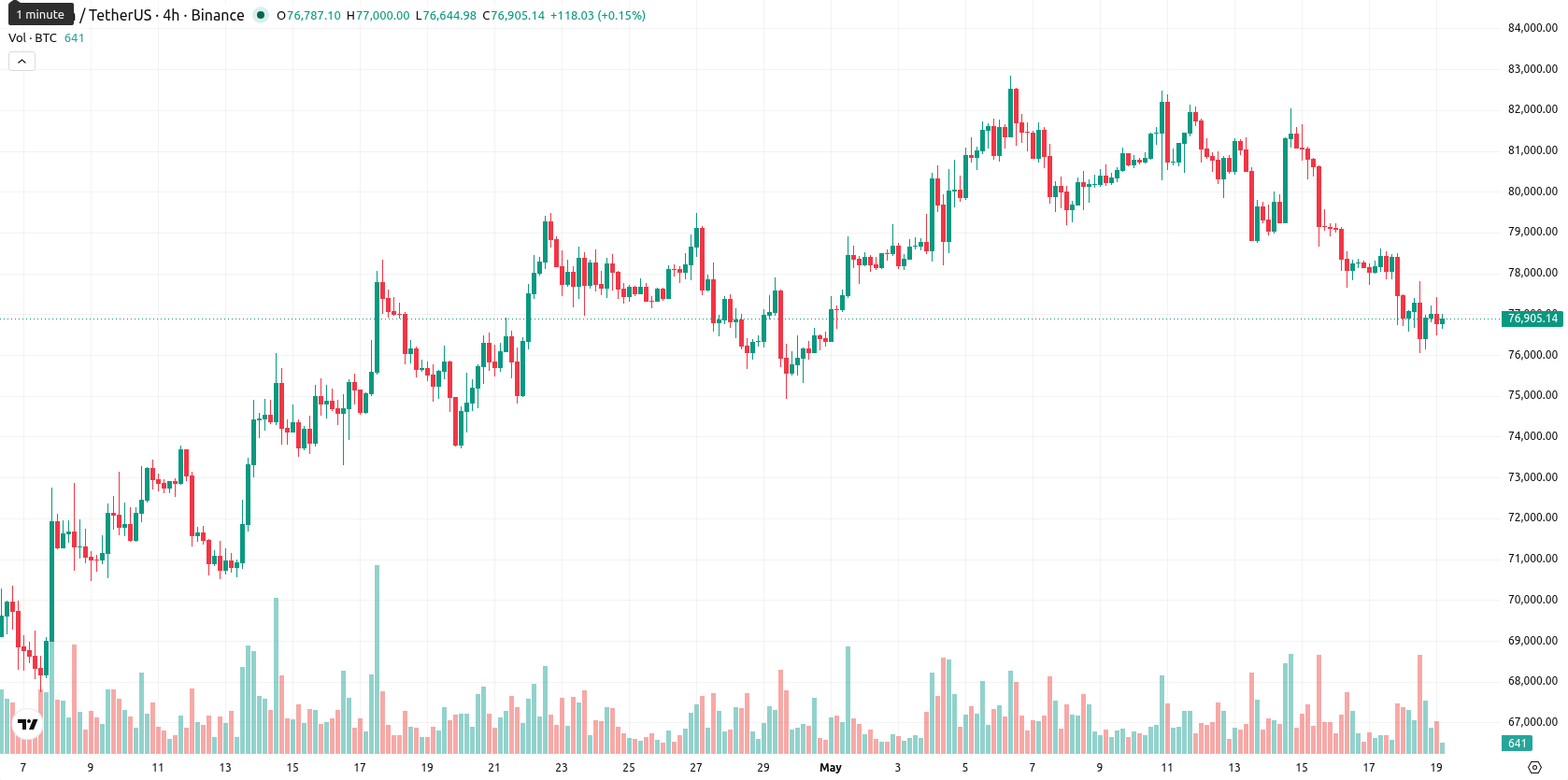 Bitcoin asset chart