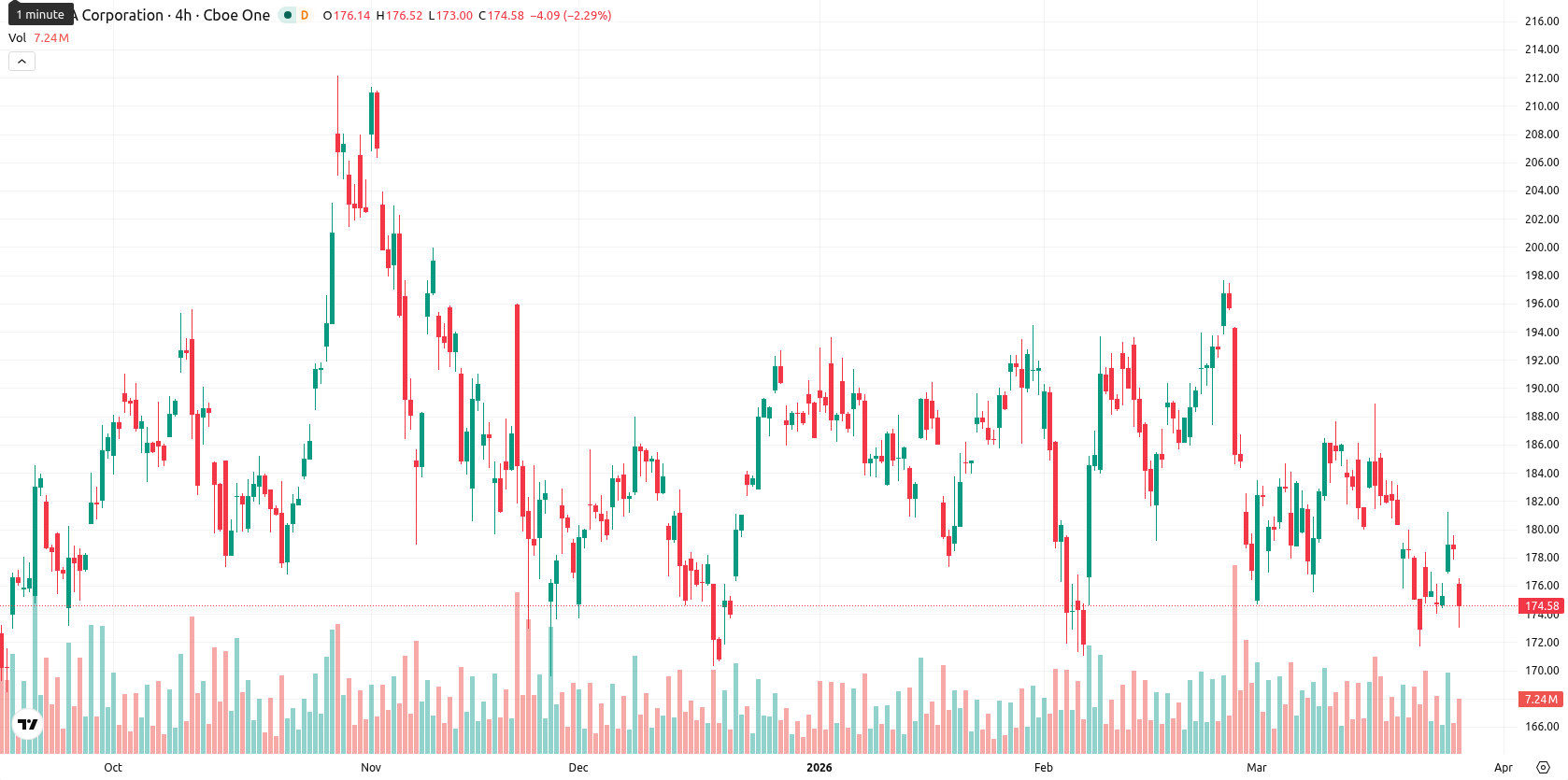 Nvidia Corp asset chart