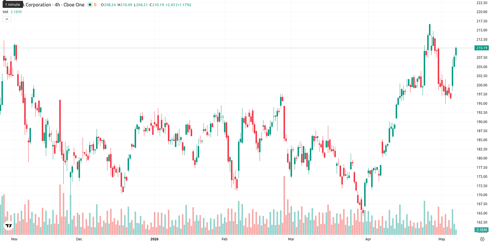 Nvidia Corp asset chart
