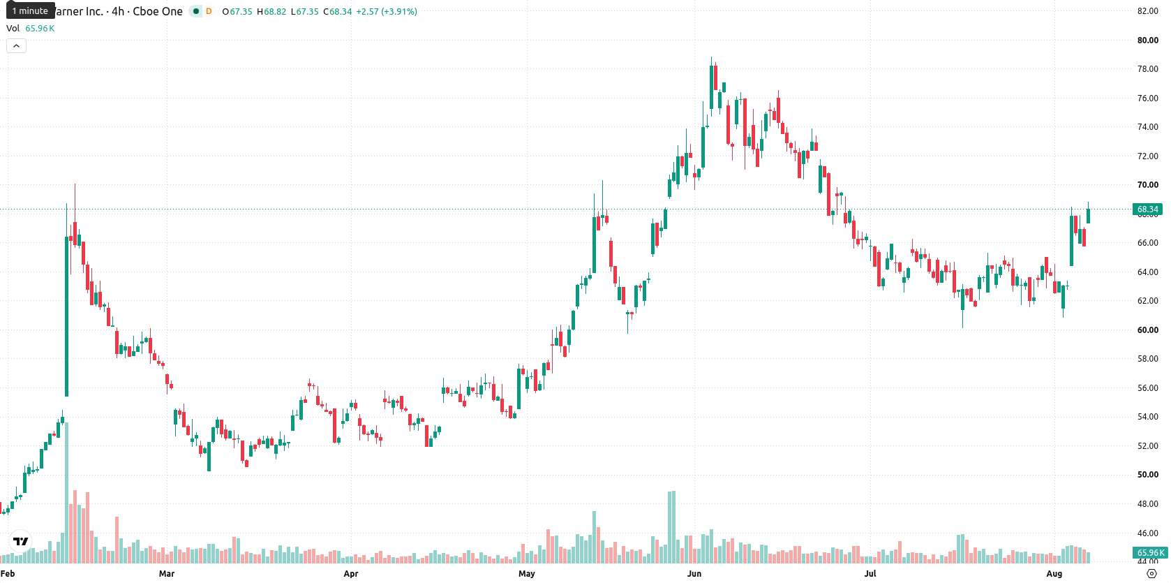 BorgWarner Inc asset chart
