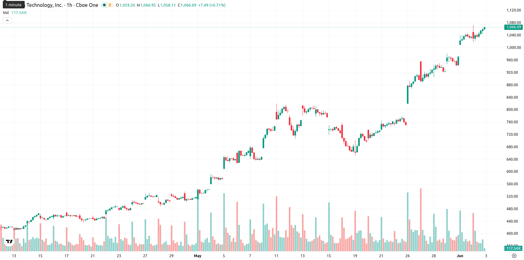 Micron Technology asset chart