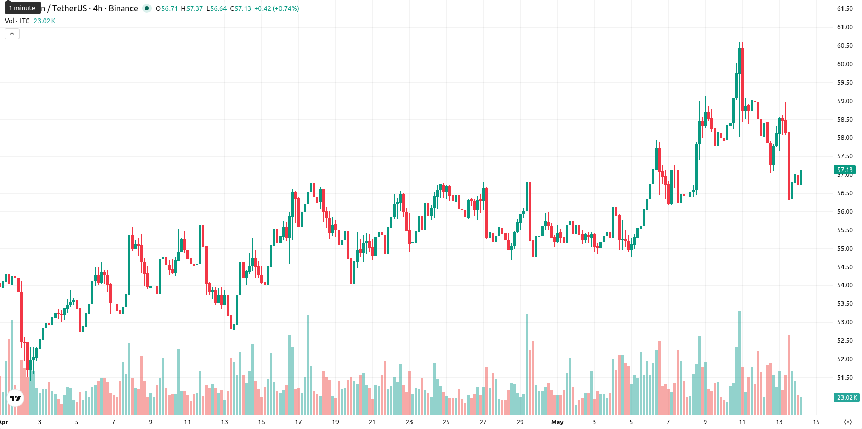 Litecoin asset chart