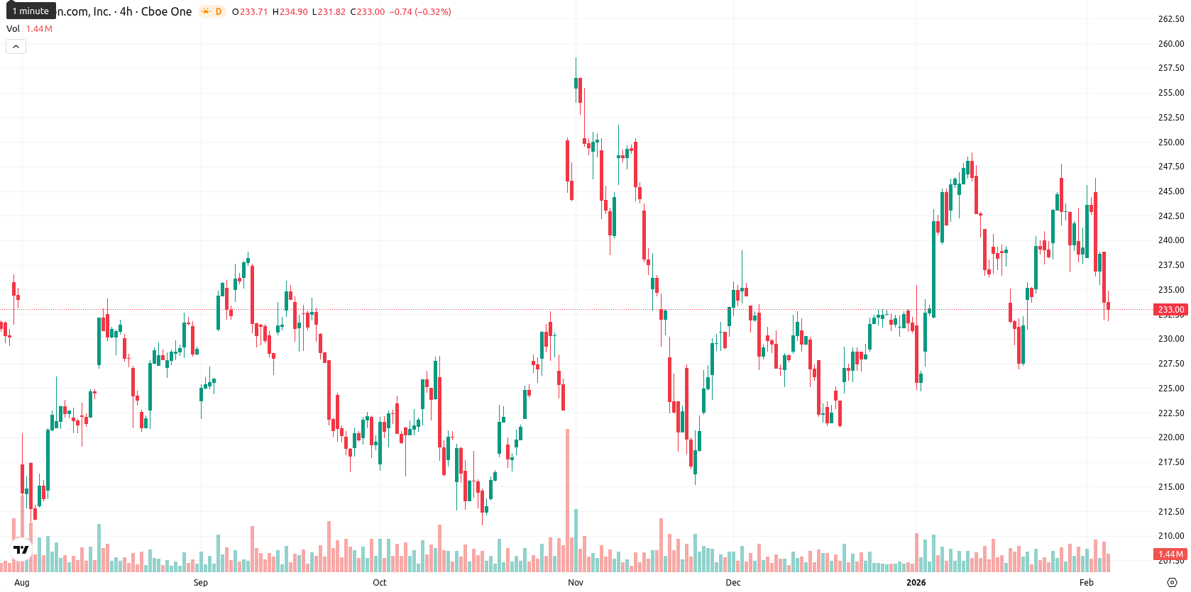 Amazon.com Inc asset chart