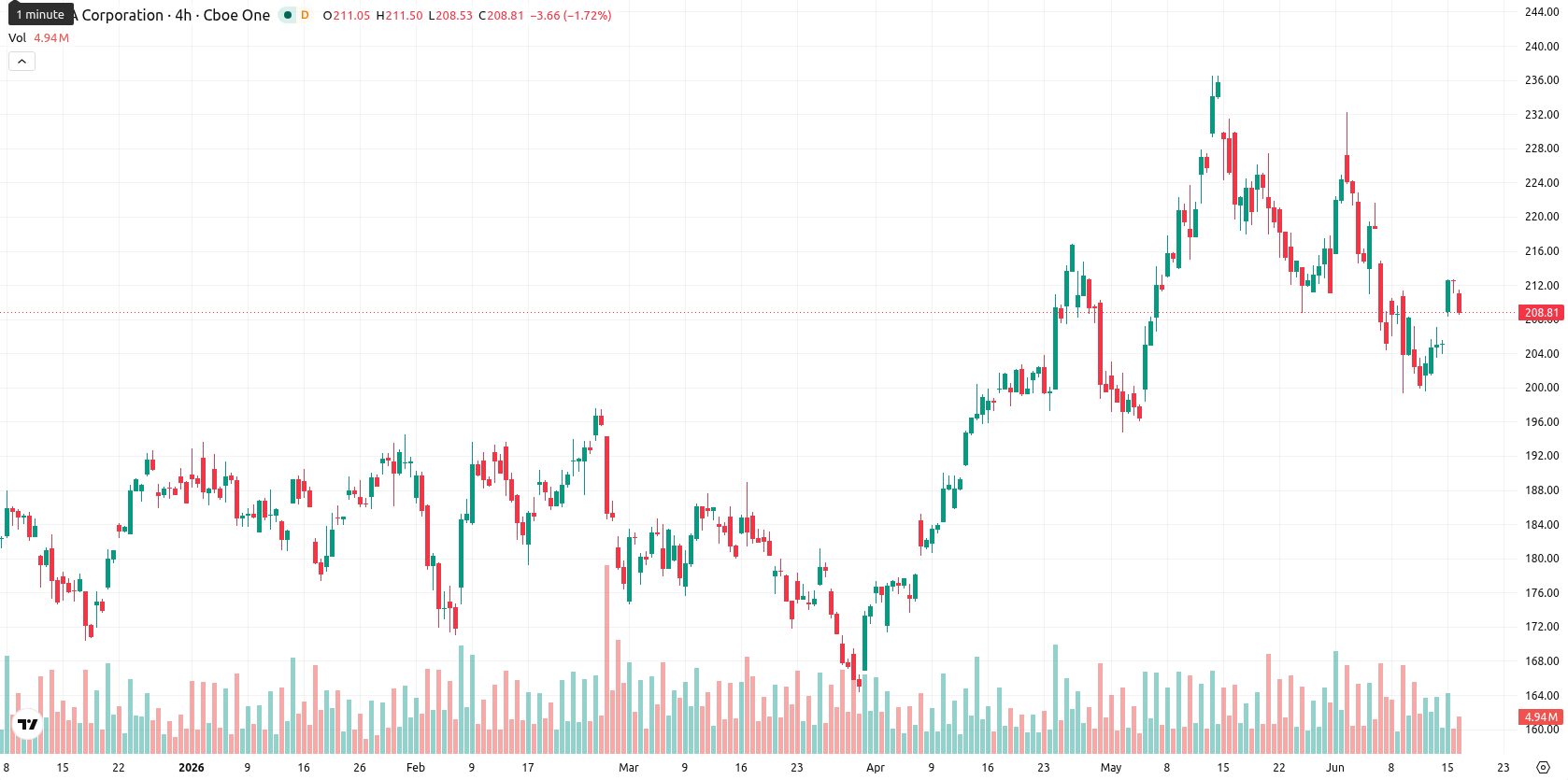 Nvidia Corp asset chart