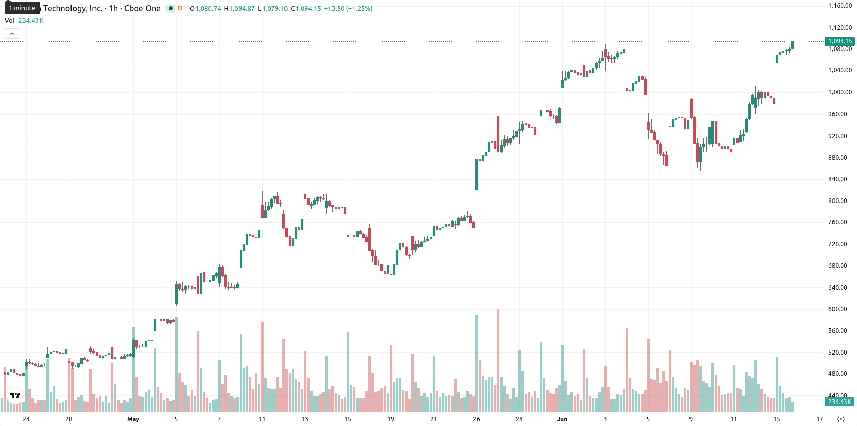 Micron Technology asset chart