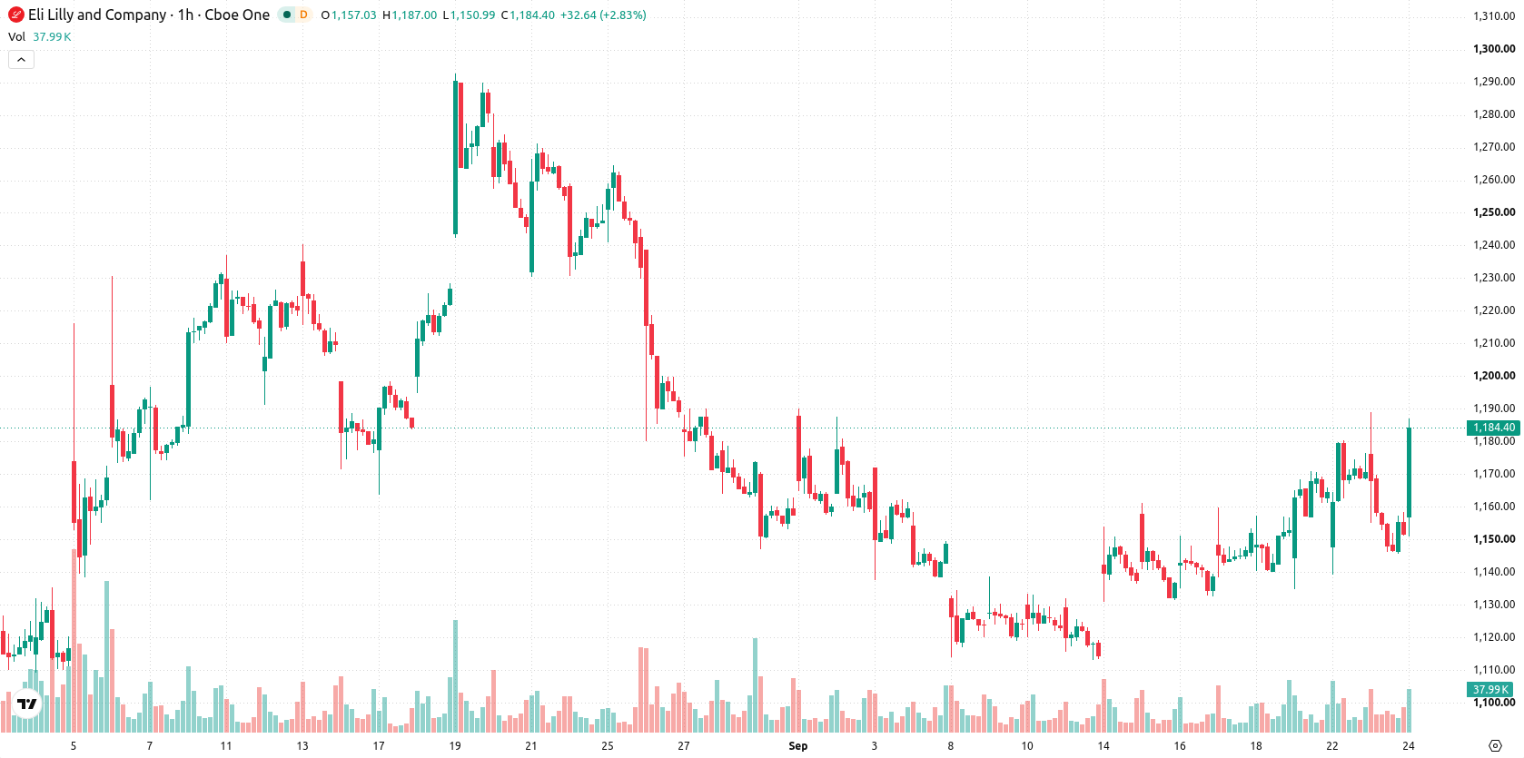 Eli Lilly and Company asset chart