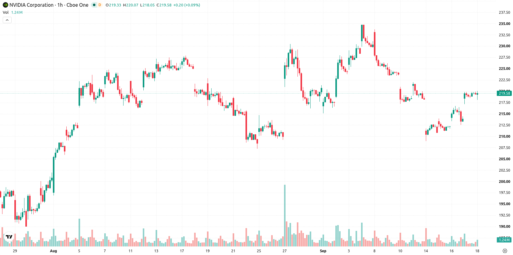 Nvidia Corp asset chart