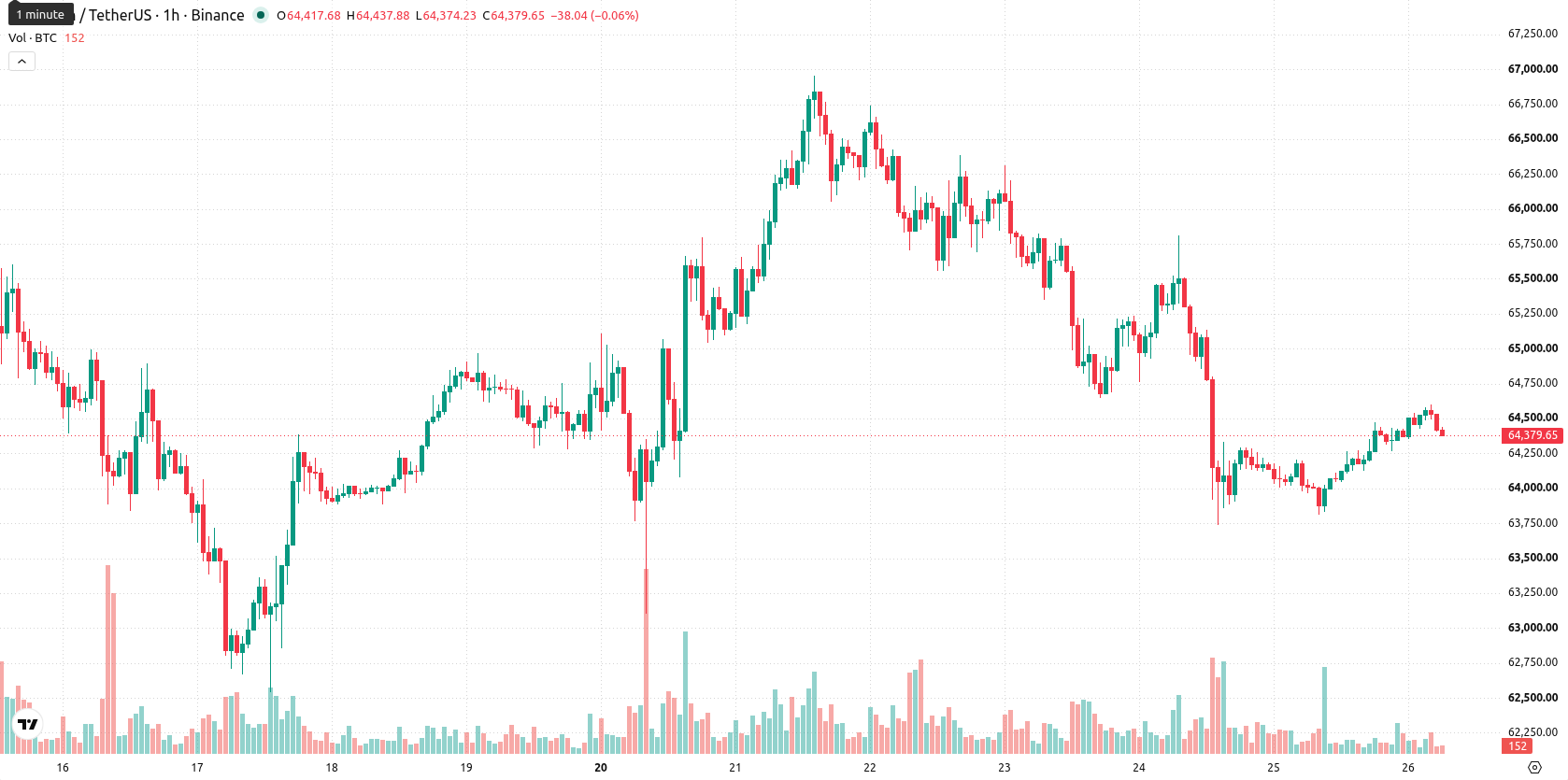 Bitcoin asset chart