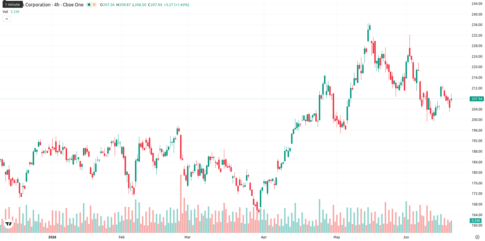 Nvidia Corp asset chart