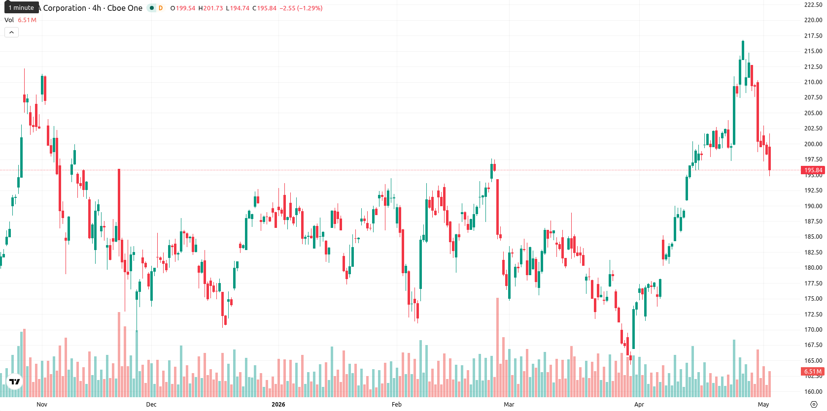 Nvidia Corp asset chart