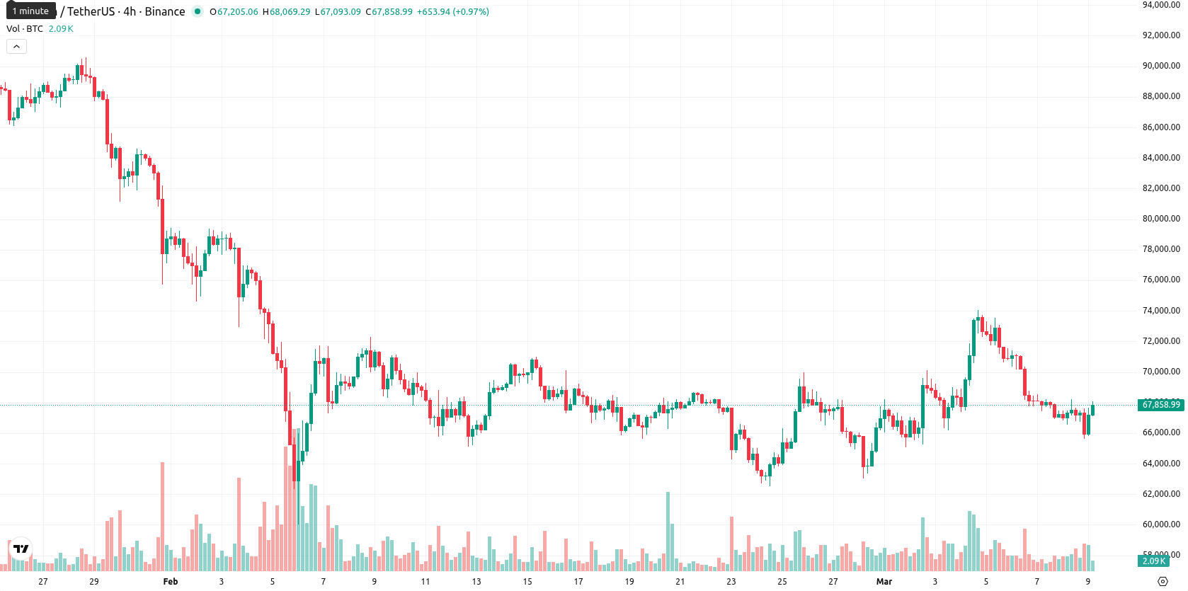 Bitcoin asset chart