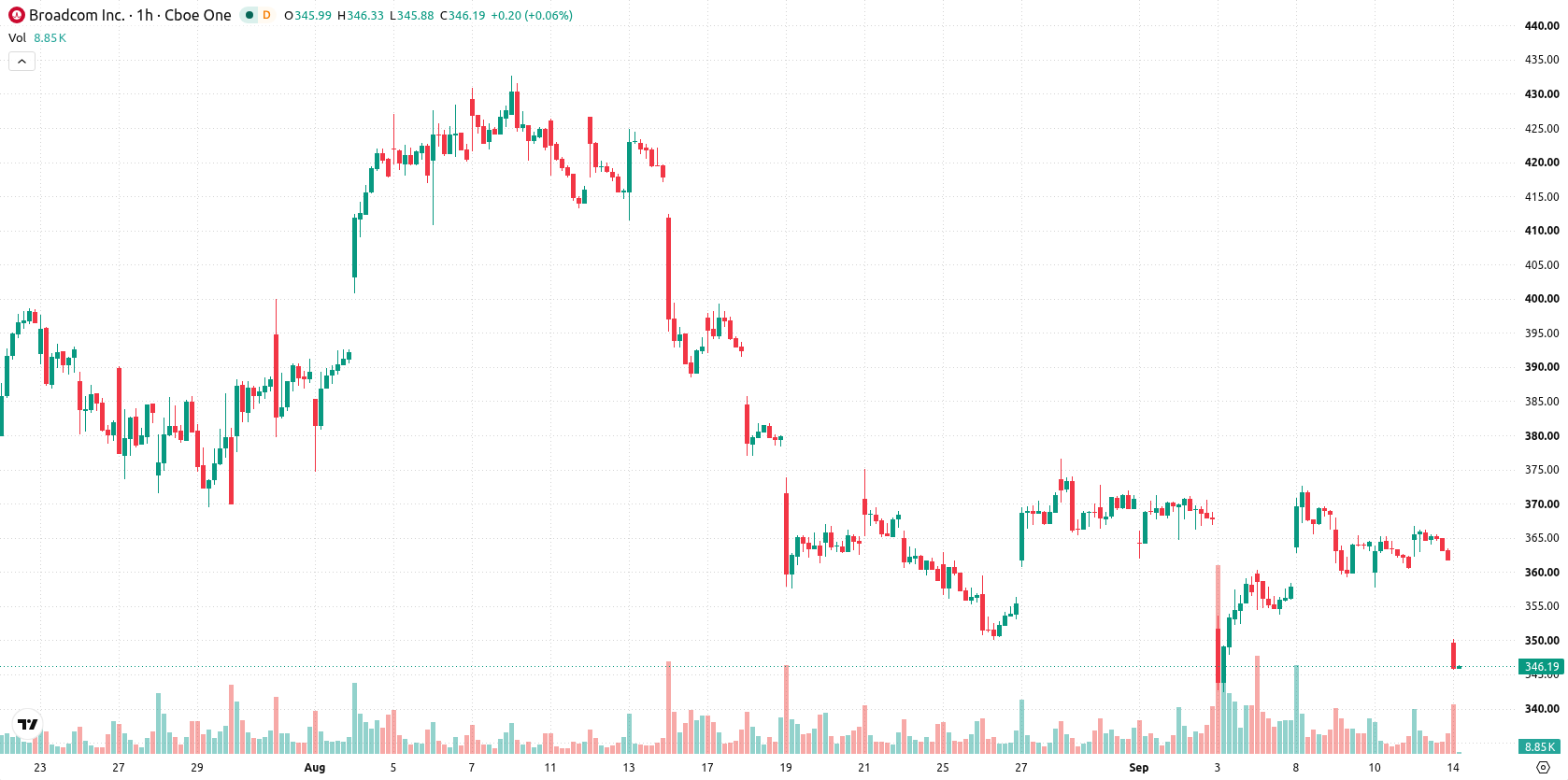 Broadcom Inc. asset chart